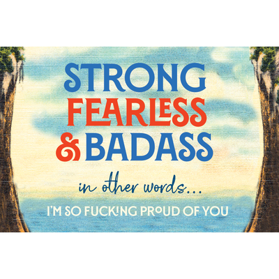 Fearless Greeting Card