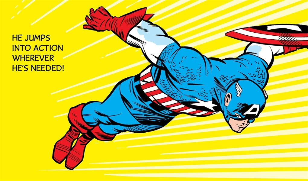 My Mighty Marvel: Captain America First Book - Just Fabulous Palm Springs