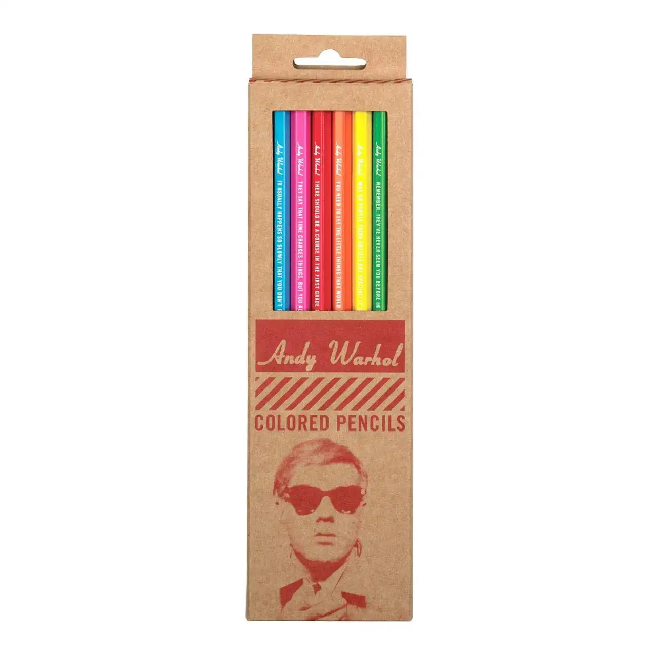 Andy Warhol: Set of 8 Colored Pencils - Just Fabulous Palm Springs