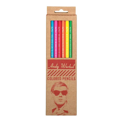 Andy Warhol: Set of 8 Colored Pencils