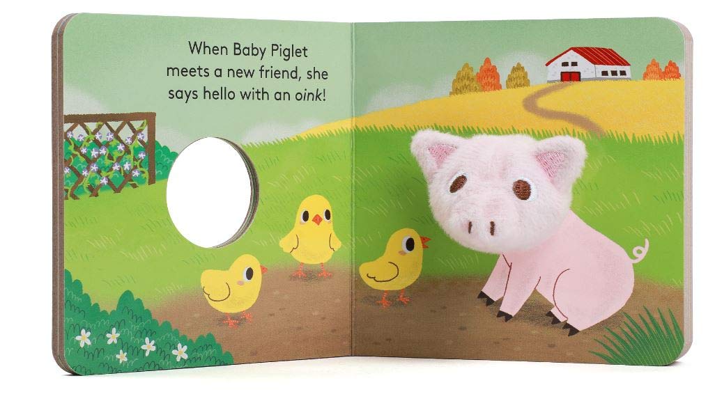 Baby Piglet Finger Puppet Book