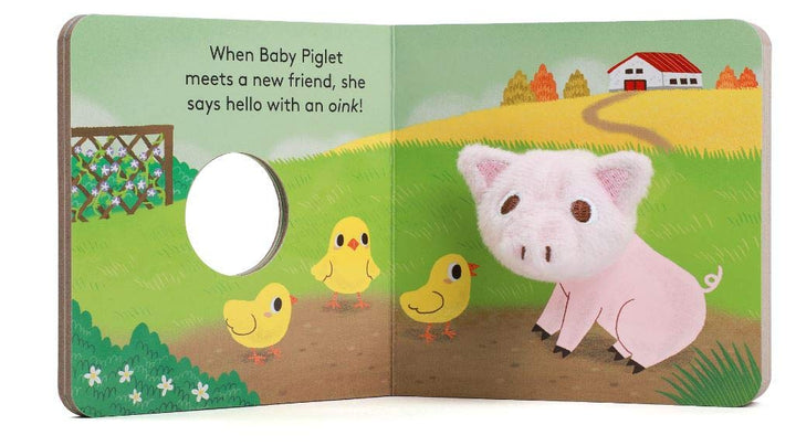 Baby Piglet Finger Puppet Book