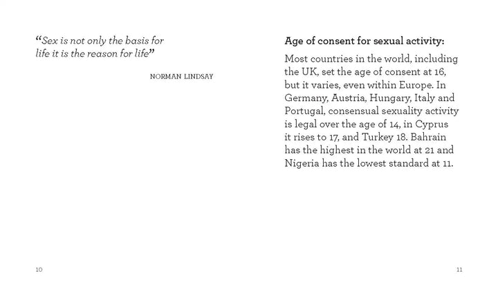 The Little Book Of Sex