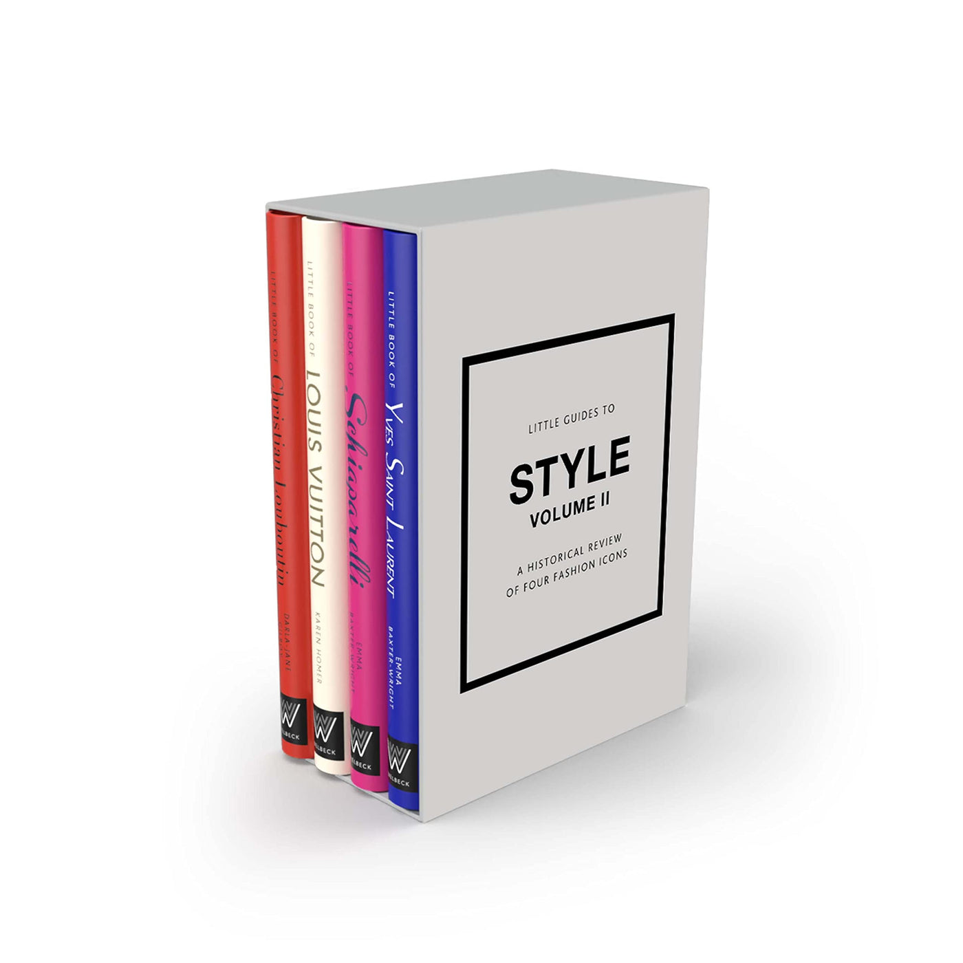 The Little Guides To Style Boxed Set (Vol. 2) Louis Vuitton, YSL, Louboutin & Schiaparelli