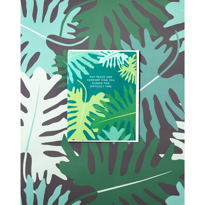 Botanical Sympathy Greeting Card
