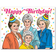 Card: Golden Girls Birthday Card - Just Fabulous Palm Springs