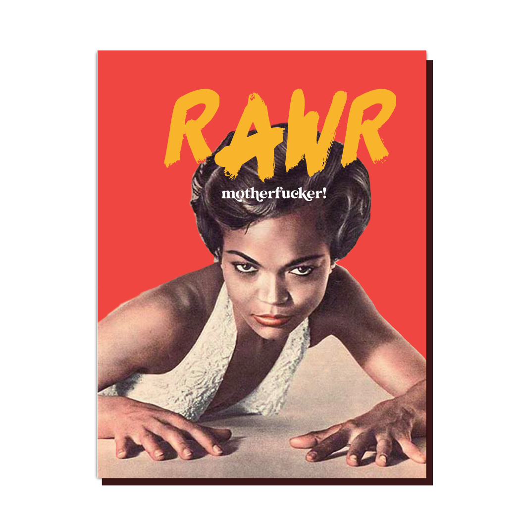 Rawr Greeting Card