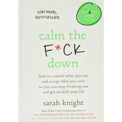 Calm The F*ck Down (Hard Cover)