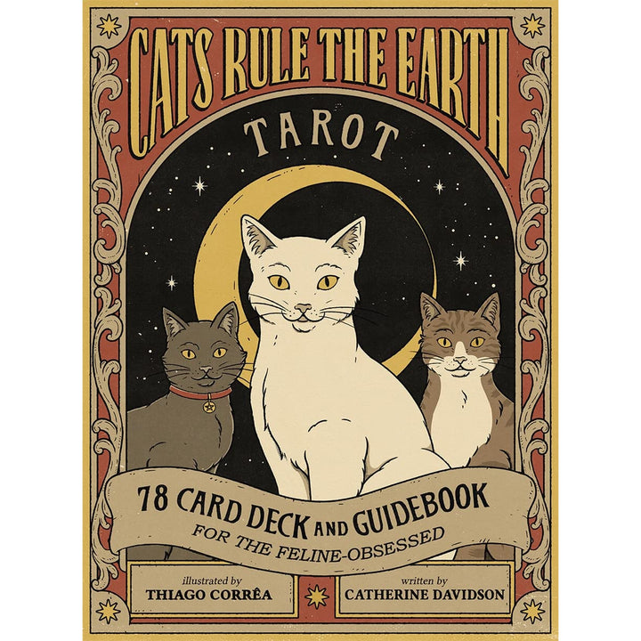 Cats Rule the Earth Tarot 78 Card Deck and Guidebook