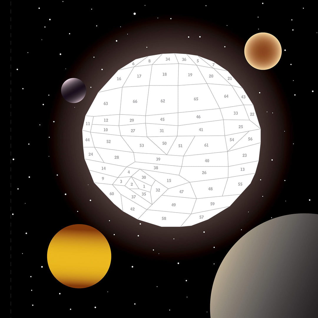 Paint By Sticker Kids: Outer Space