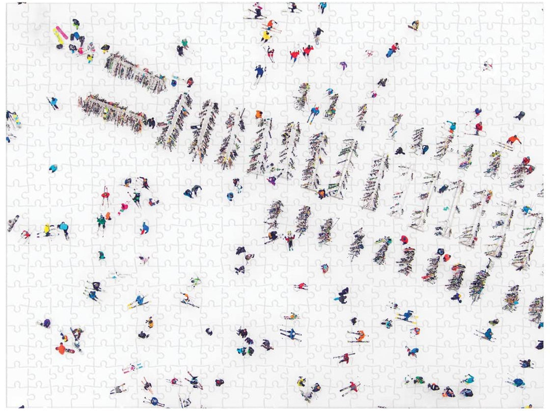 Gray Malin: The Snow 500 Piece Double Sided Puzzle