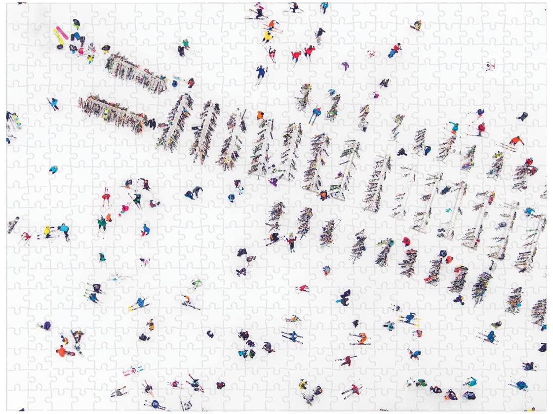Gray Malin: The Snow 500 Piece Double Sided Puzzle