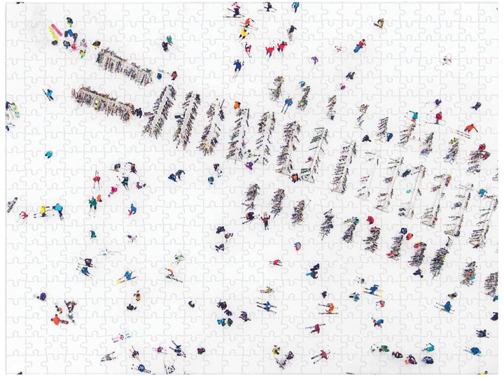 Gray Malin: The Snow 500 Piece Double Sided Puzzle