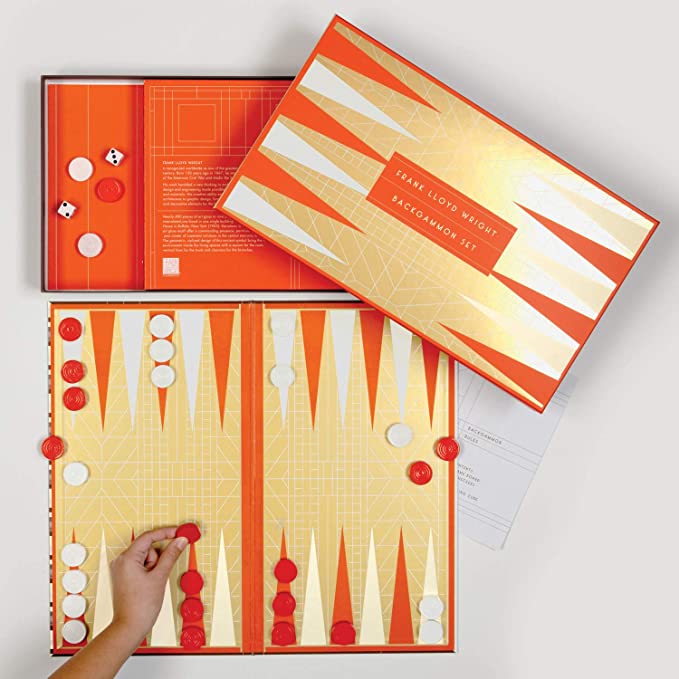 Frank Lloyd Wright Backgammon Set - Just Fabulous Palm Springs