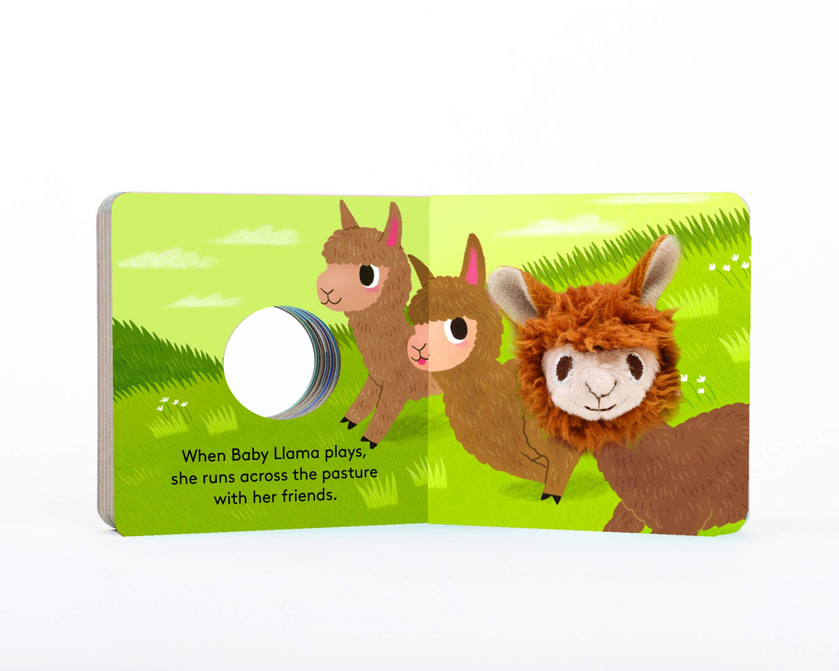 Baby Llama Finger Puppet Book - Just Fabulous Palm Springs