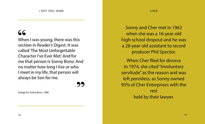 The Little Guide To Cher