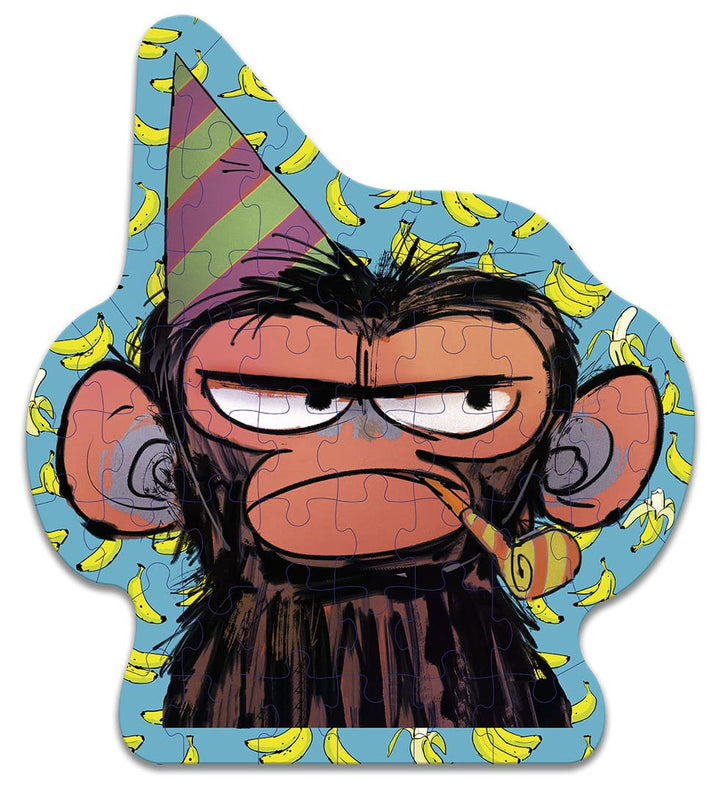 Grumpy Monkey Party Time! Puzzle - 50pc