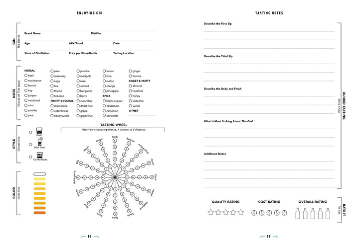 Enjoying Gin: A Tasting Guide And Journal