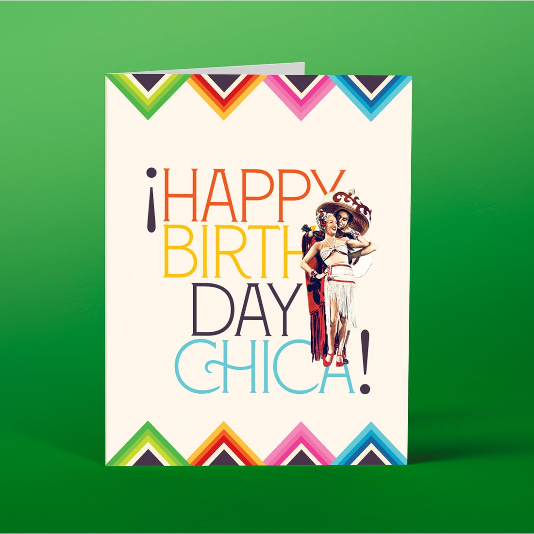 Chica Birthday Card