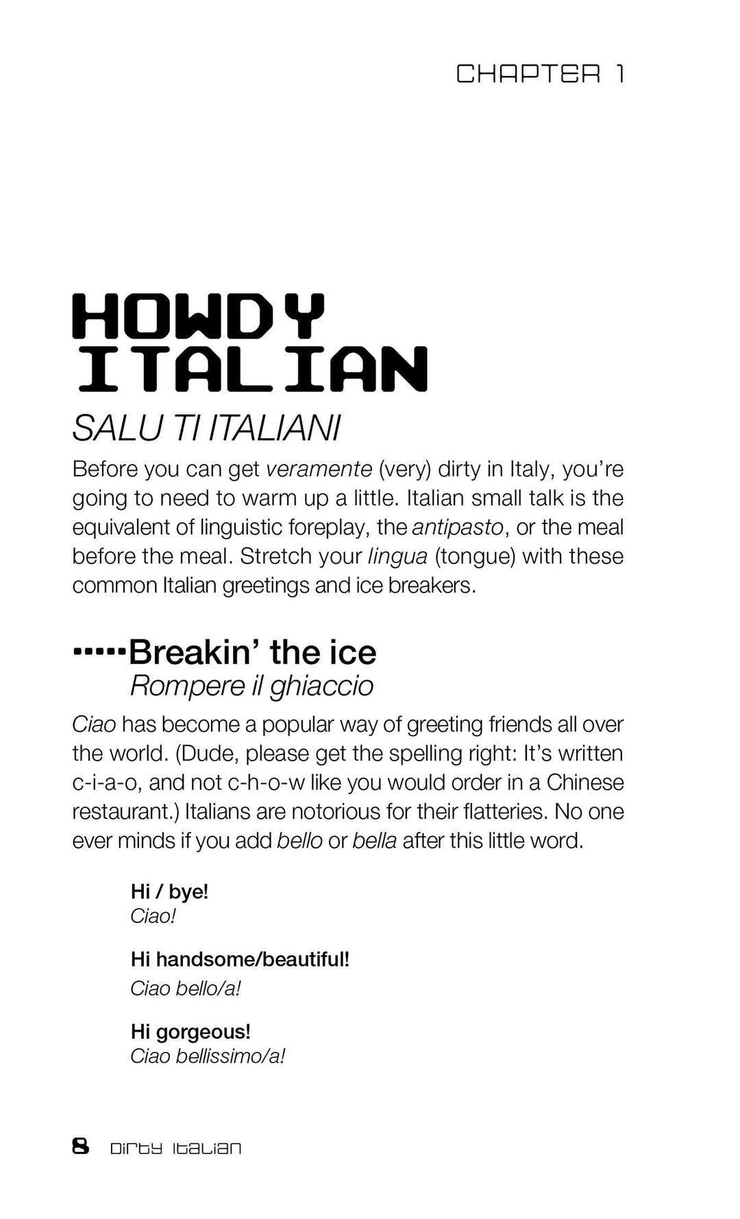Dirty Italian