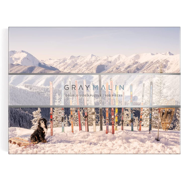 Gray Malin: The Winter Holiday 500 Piece Double Sided Puzzle