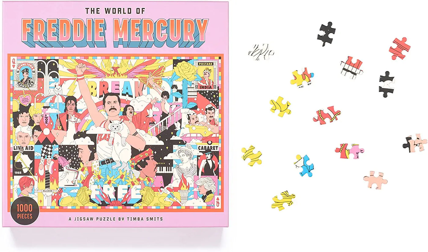 World Of Freddie Mercury 1000 Piece Puzzle