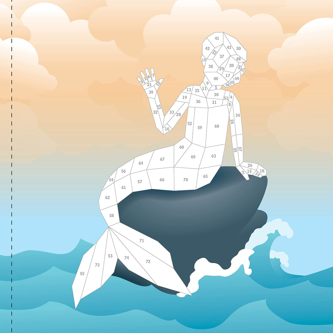 Paint By Sticker Kids: Mermaids & Magic