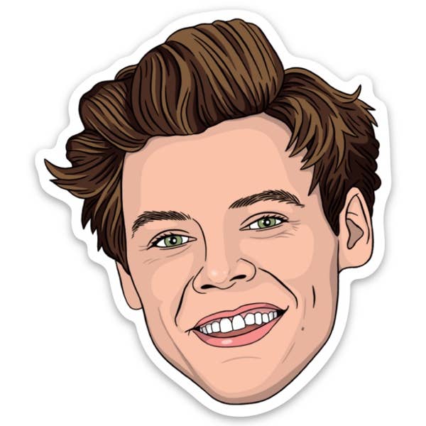 Die Cut Sticker: Harry Styles