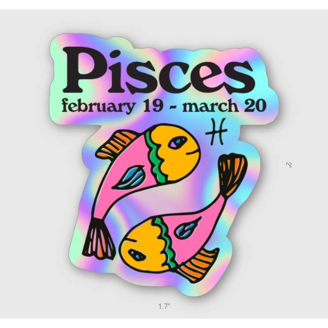 ZODIAC - Pisces Sticker