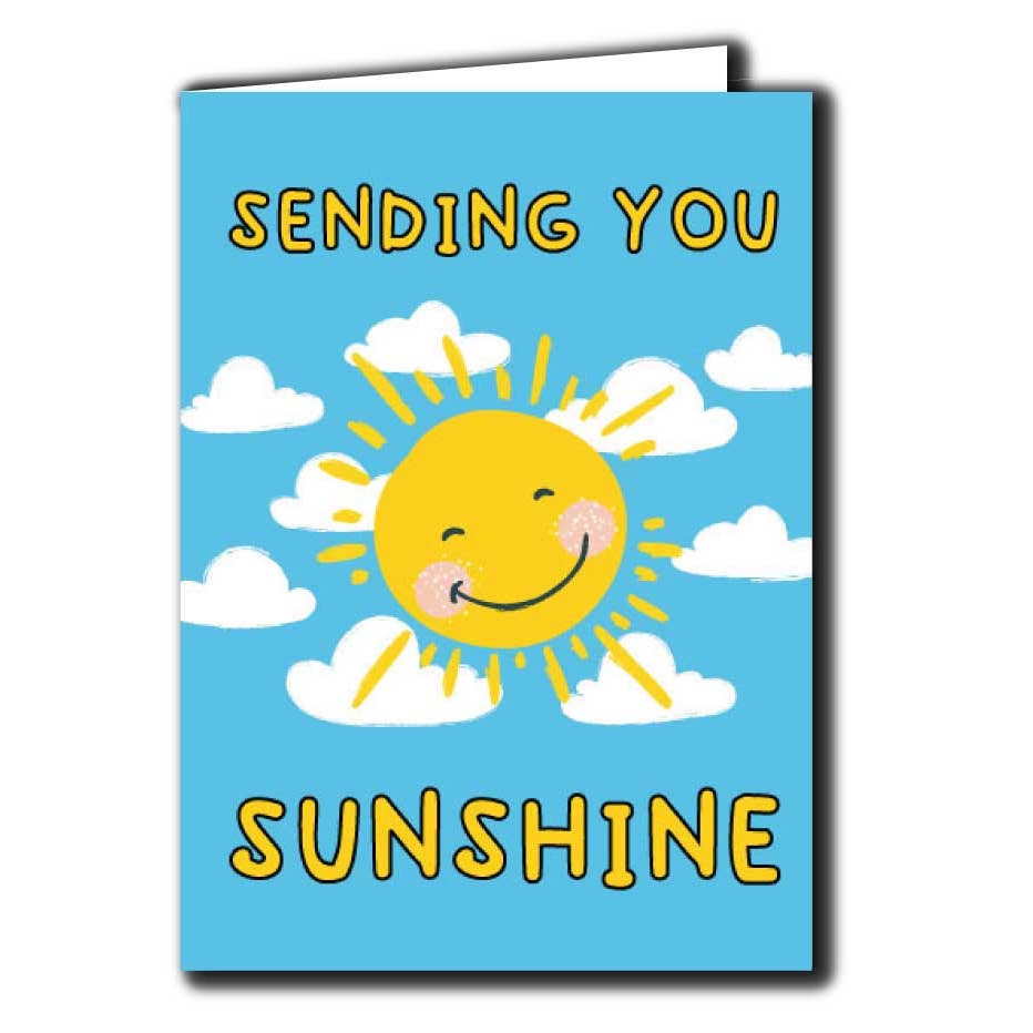 Sending You Sunshine Greeting Card
