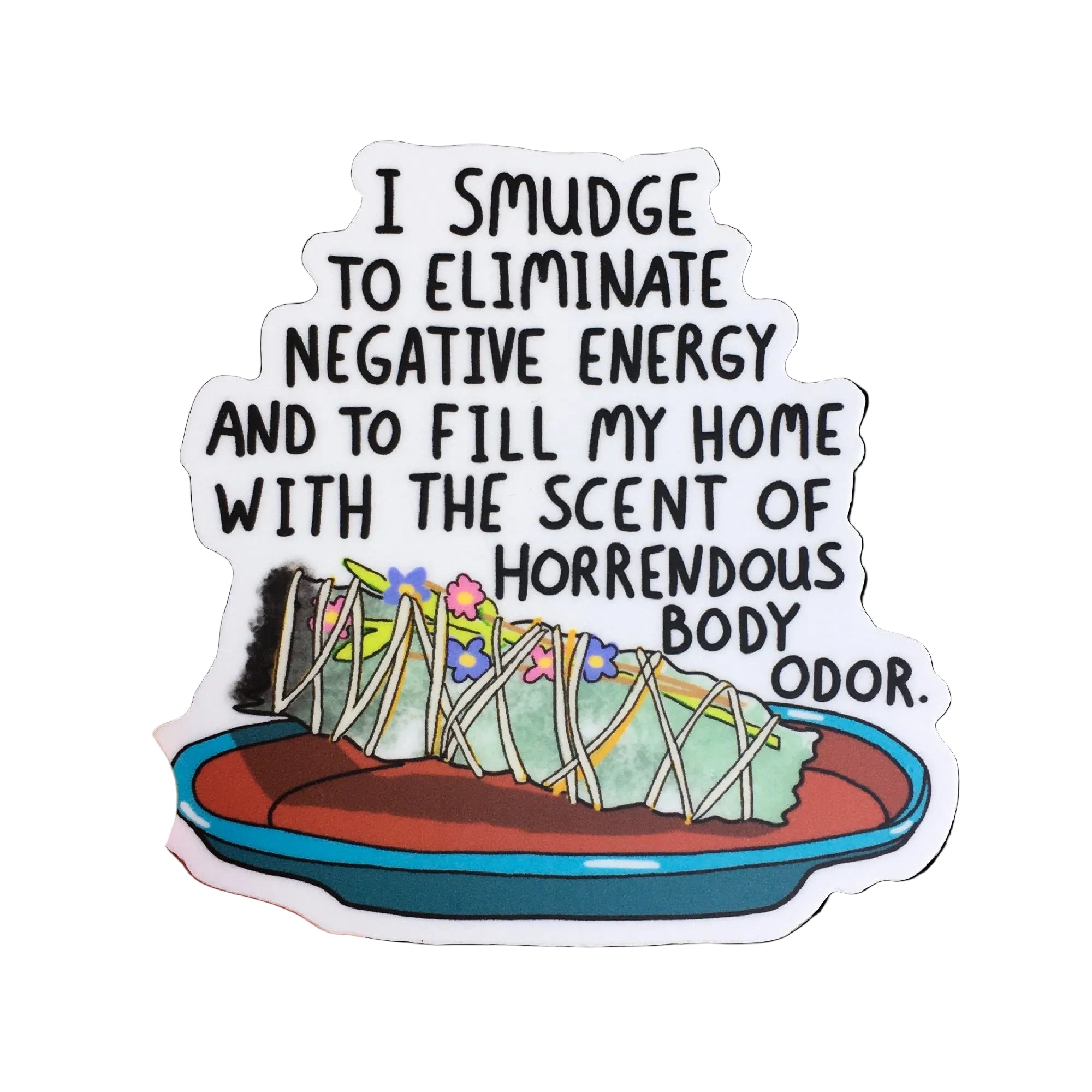 Sage Smudge Stick Vinyl Stickers - Just Fabulous Palm Springs