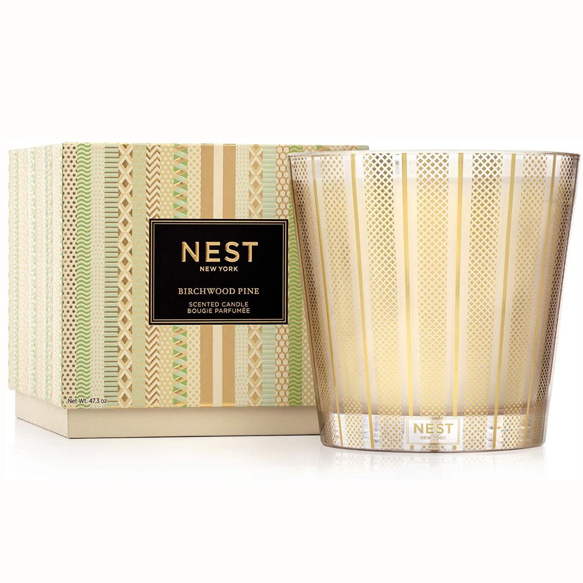 Birchwood Pine Luxury 4-Wick Candle 47.3 Oz.