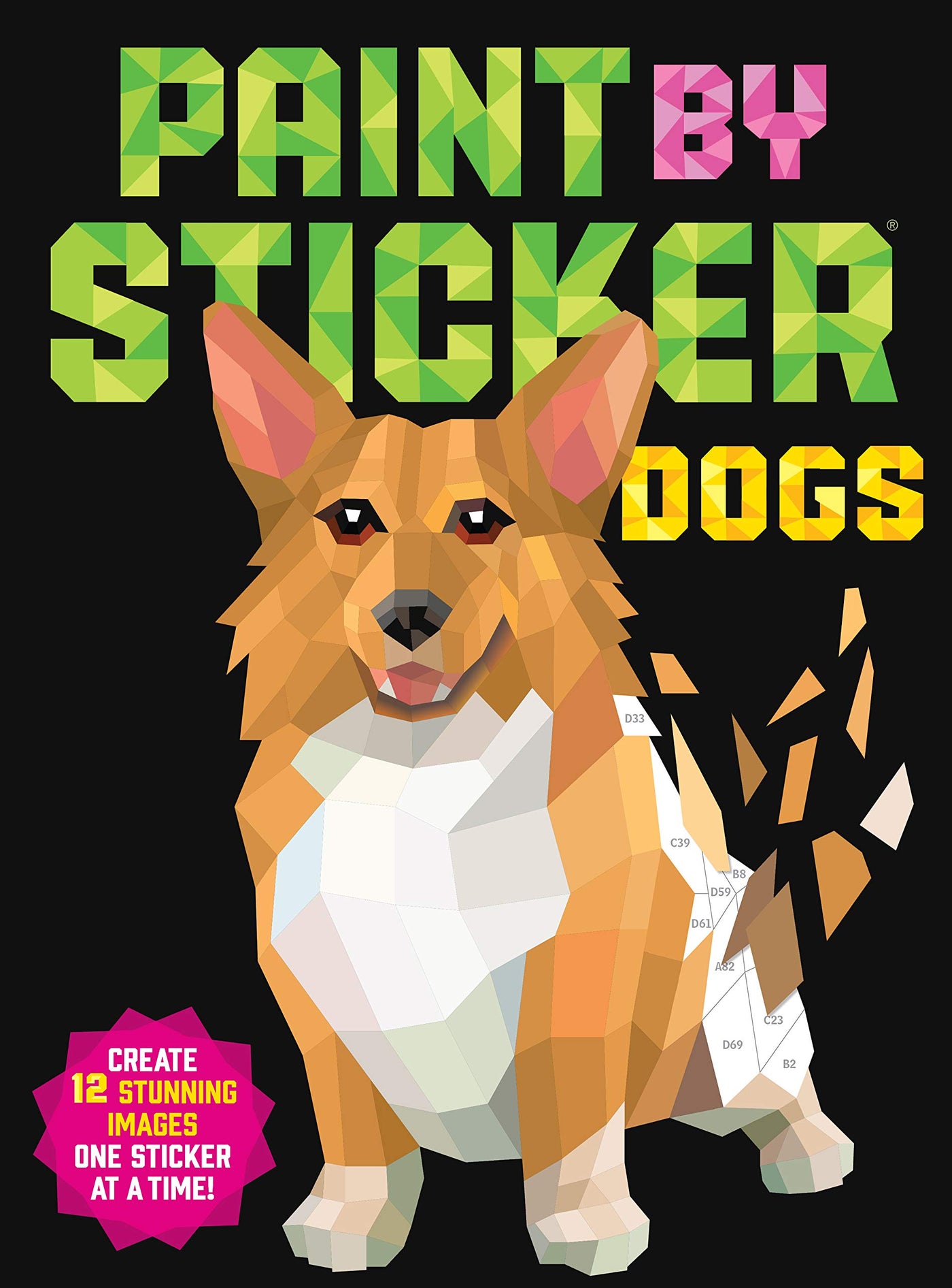 Paint By Stickers: Dogs