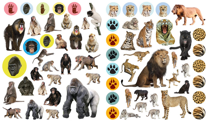 Eyelike Stickers: Wild Animals - Just Fabulous Palm Springs