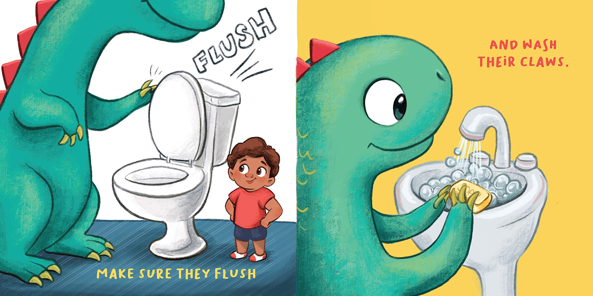 How To Potty Train A Dinosaur - Just Fabulous Palm Springs