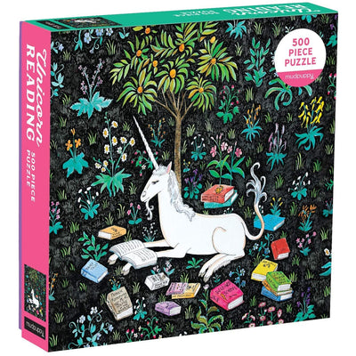 Unicorn Reading - 500 Piece Puzzle jigsaw puzzle