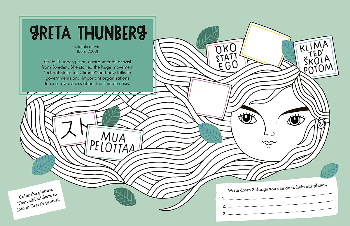 Little People, BIG DREAMS Sticker Activity Book - Just Fabulous Palm Springs