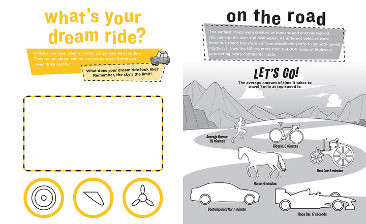 Peel + Discover: Cars Trucks Trains