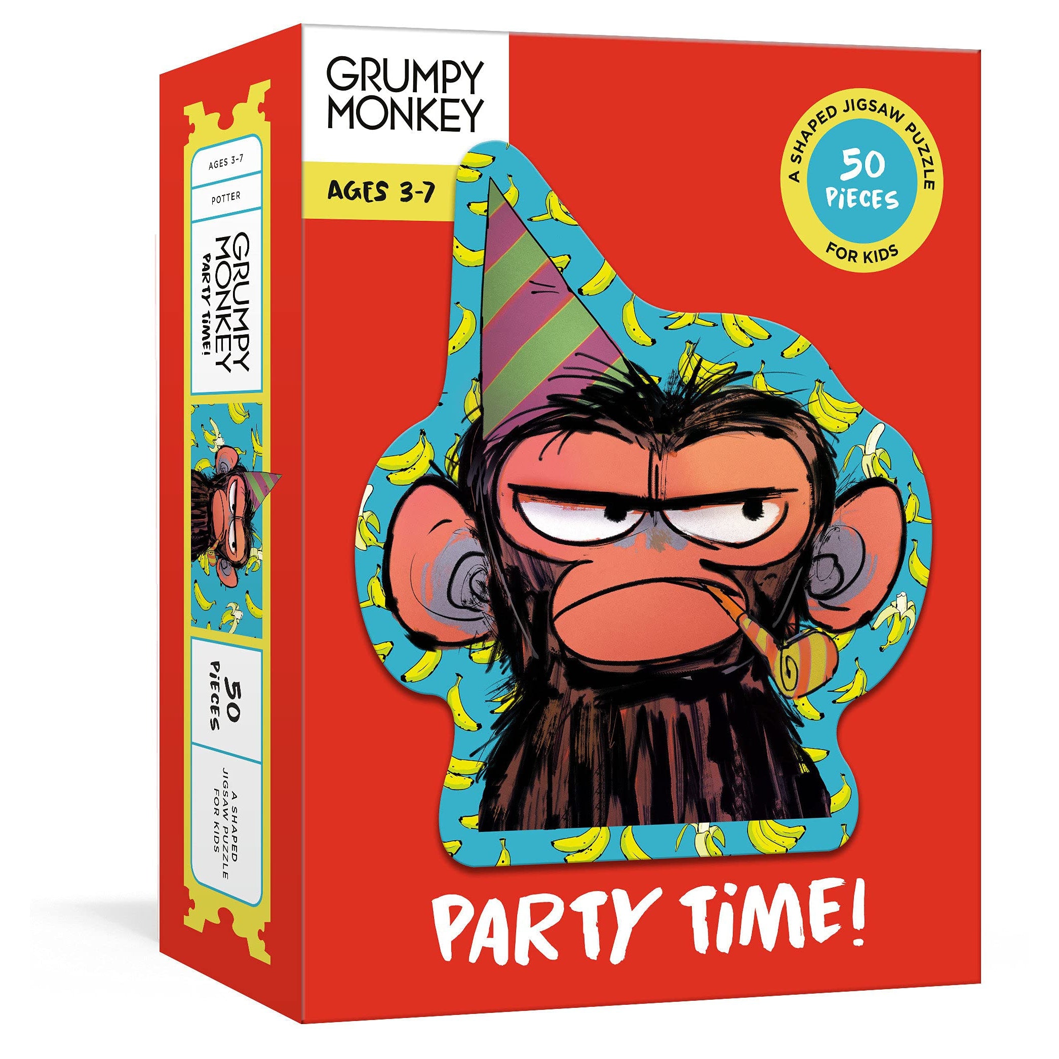 Grumpy Monkey Party Time! Puzzle - 50pc