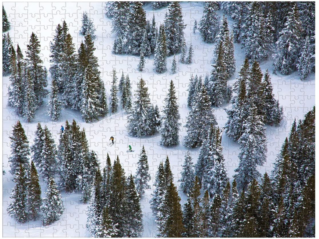Gray Malin: The Snow 500 Piece Double Sided Puzzle