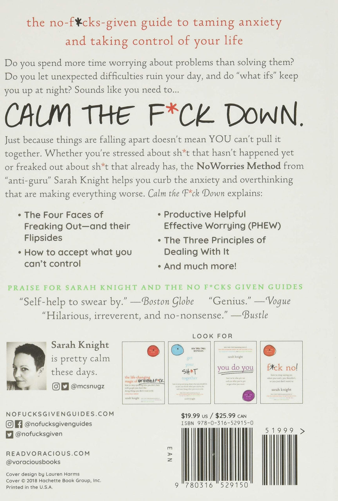 Calm The F*ck Down (Hard Cover)