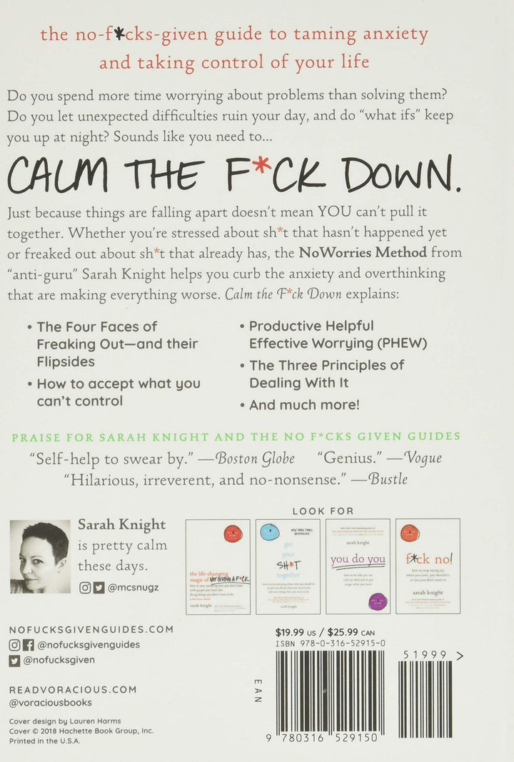 Calm The F*ck Down (Hard Cover)