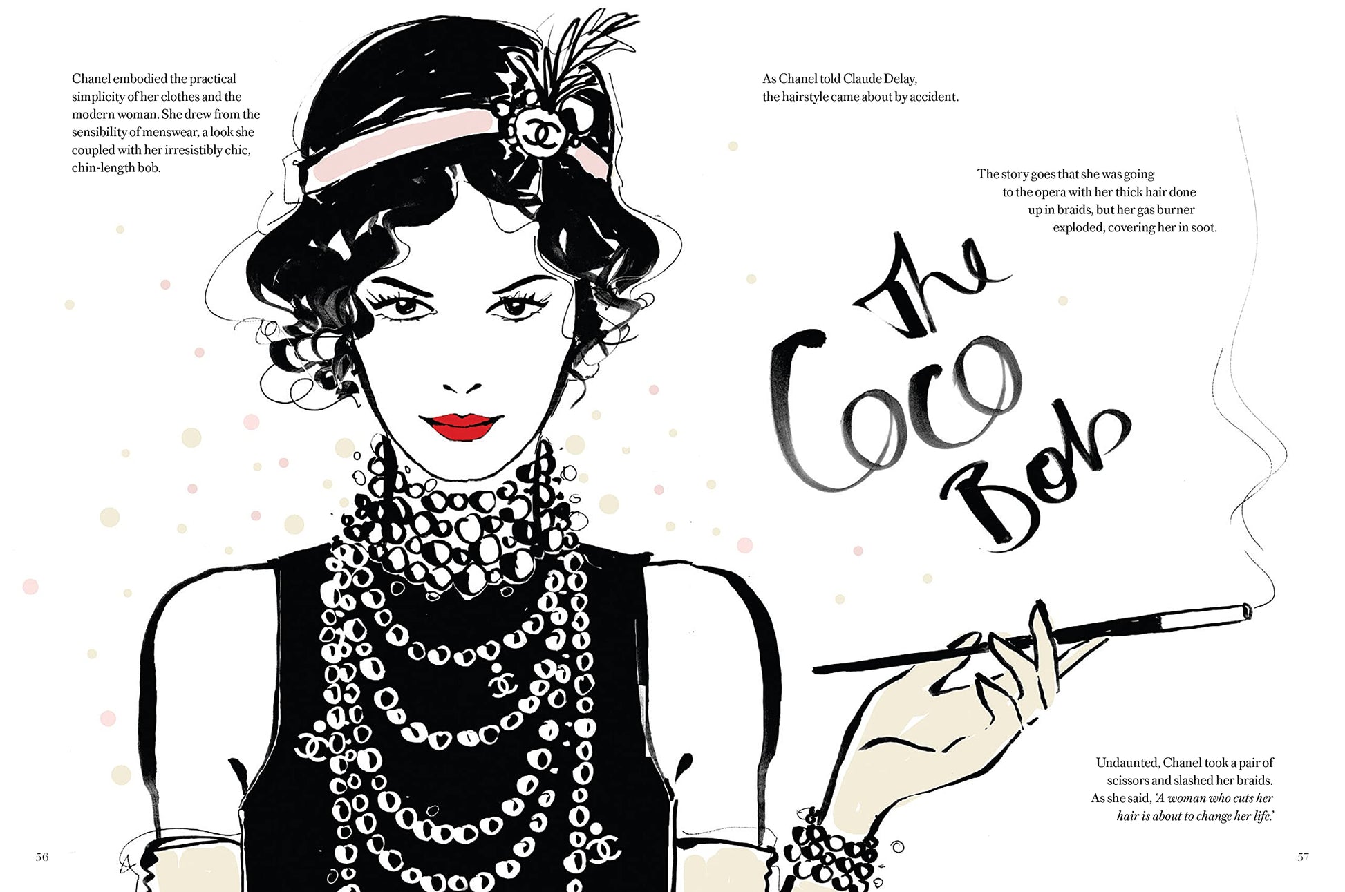 Coco Chanel: The Illustrated World Of A Fashion Icon - Just Fabulous Palm Springs