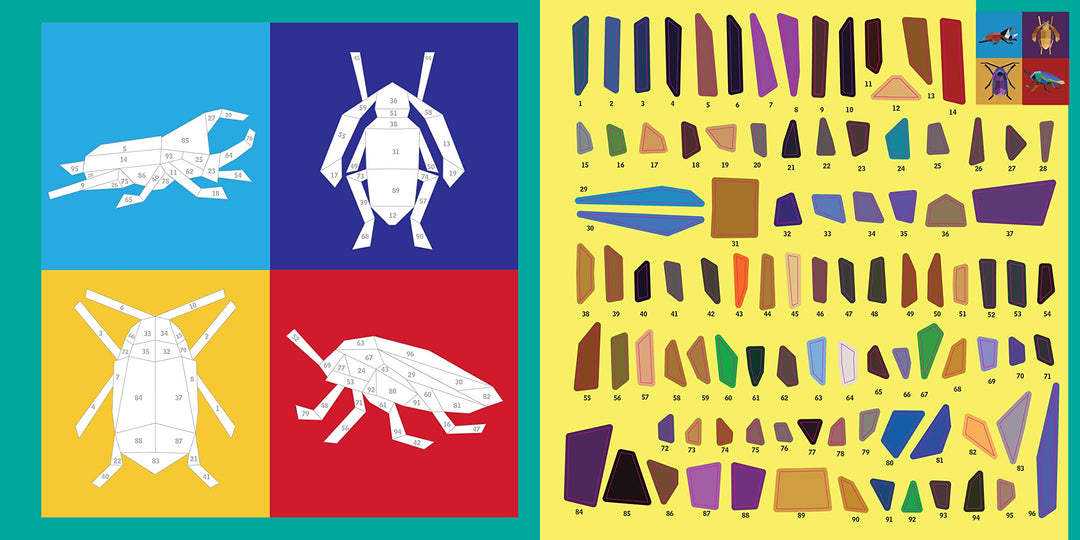 Paint By Sticker Kids: Beautiful Bugs