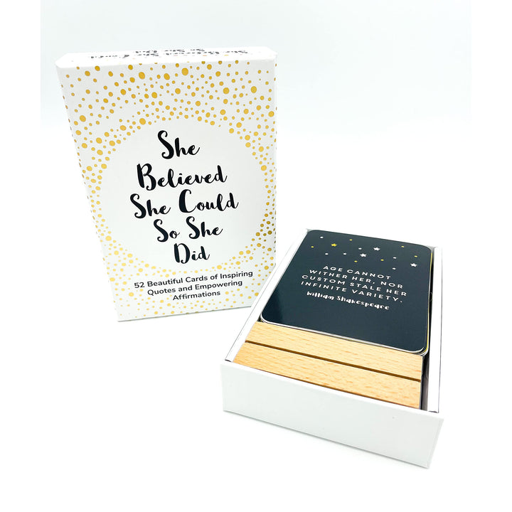 She Believed She Could So She Did: Empowering Cards