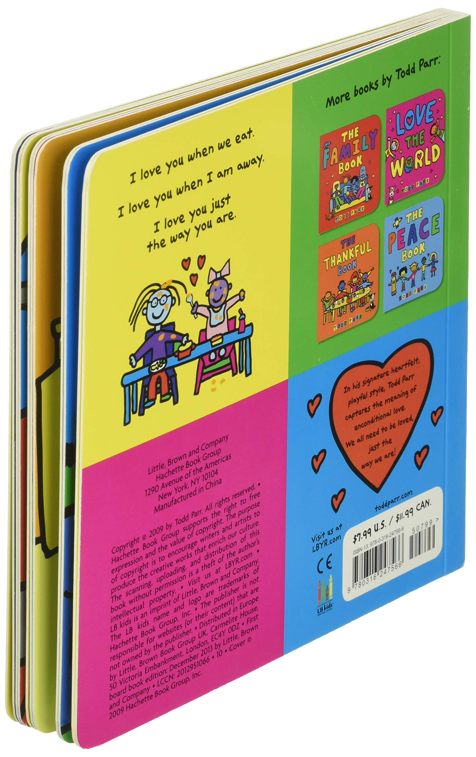 Todd Parr: The I Love You Board Book - Just Fabulous Palm Springs