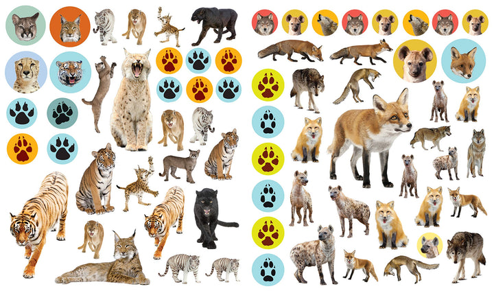 Eyelike Stickers: Wild Animals - Just Fabulous Palm Springs