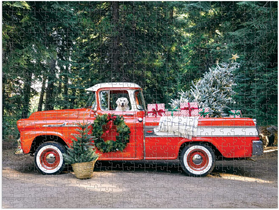 Gray Malin: The Winter Holiday 500 Piece Double Sided Puzzle