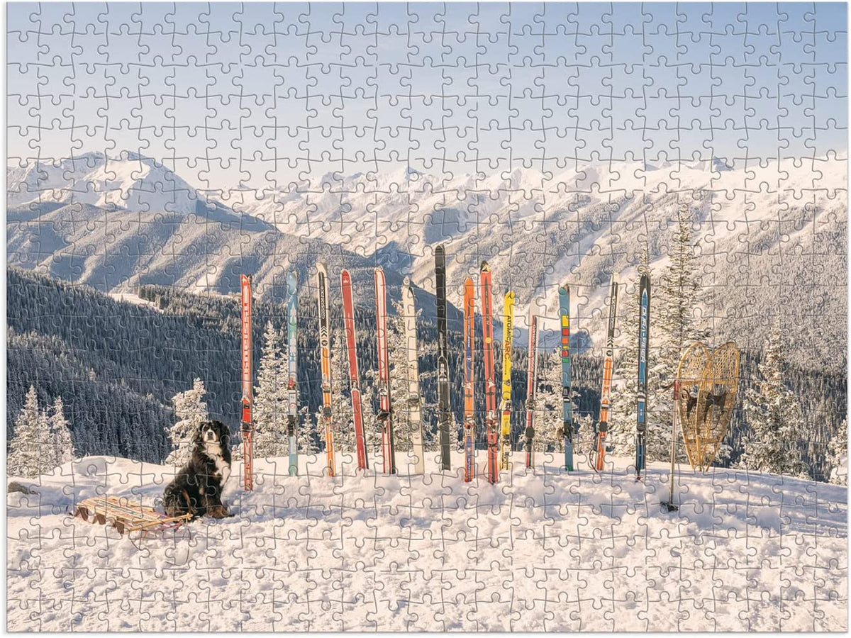 Gray Malin: The Winter Holiday 500 Piece Double Sided Puzzle