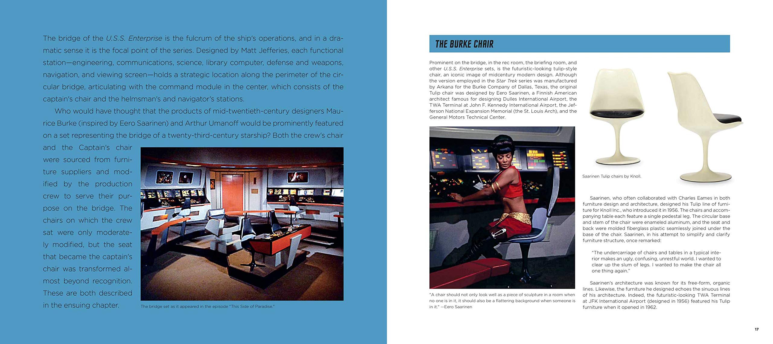 Star Trek: Designing the Final Frontier: How Midcentury Modernism Shaped Our View of the Future - Just Fabulous Palm Springs